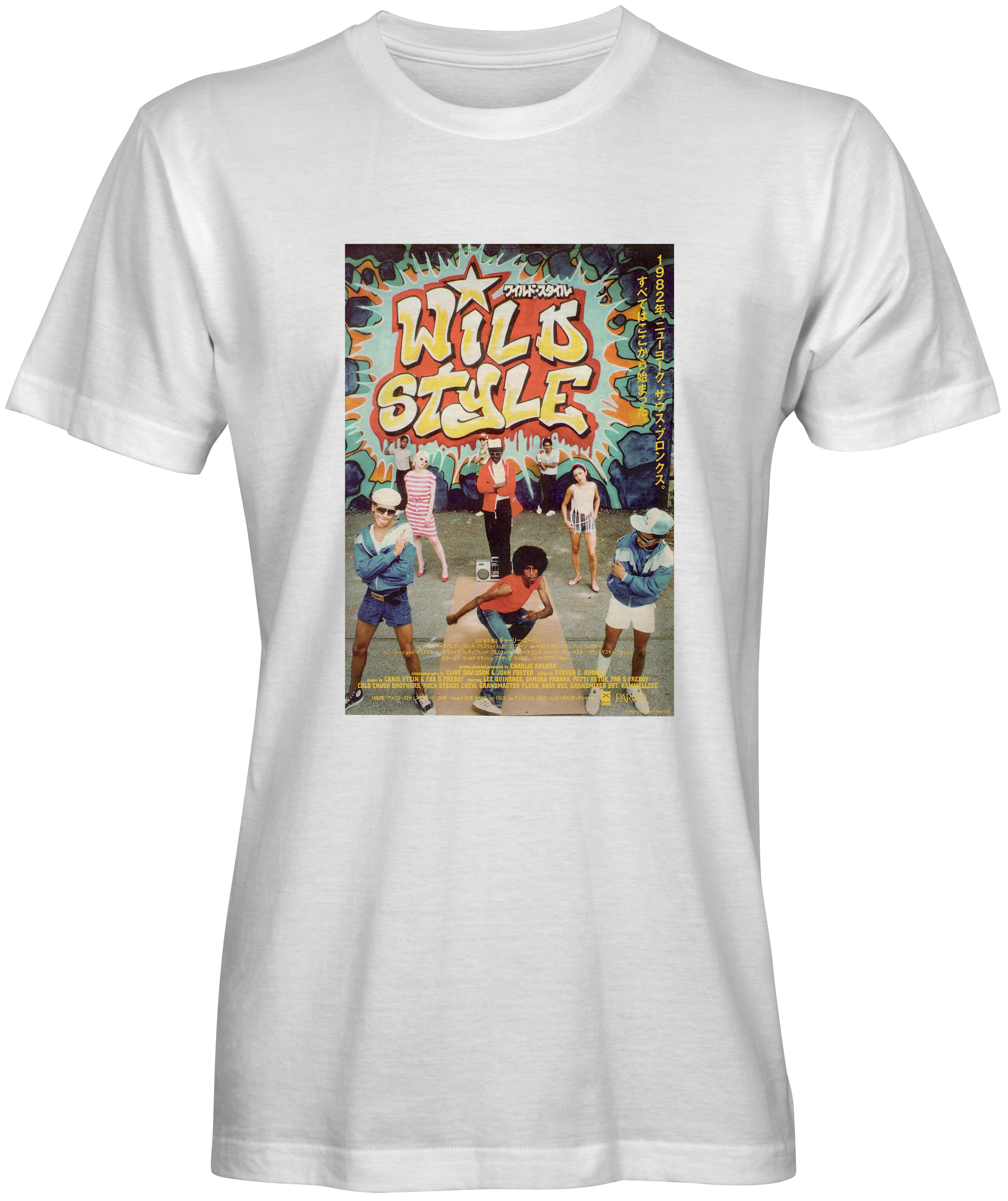 Wild Style 1980's Vintage T-shirt White