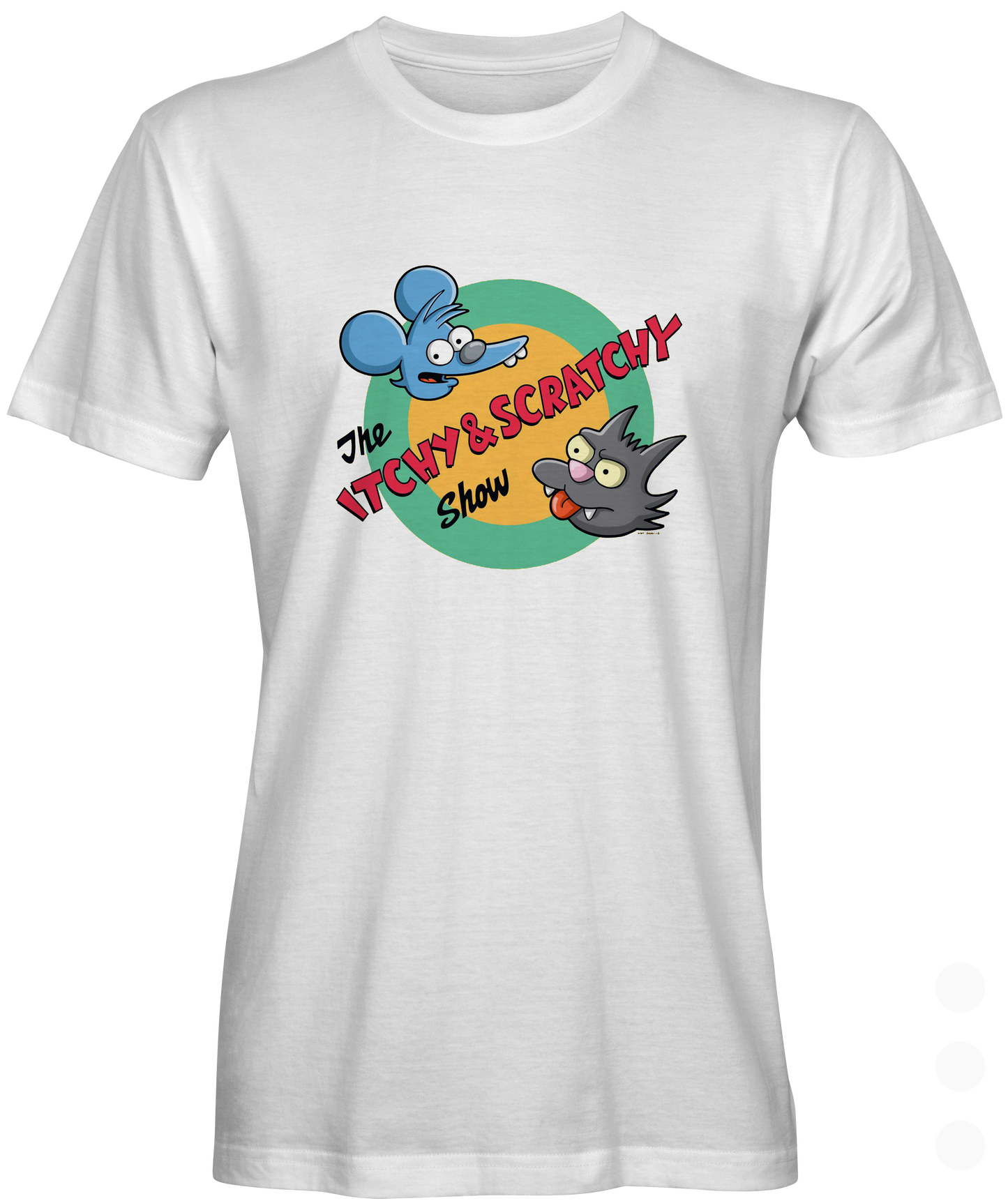  Itchy And Scratchy Graphic Tee