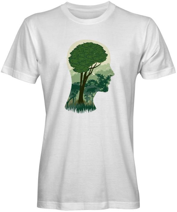 Growing Brain Tree Inspired T-Shirts