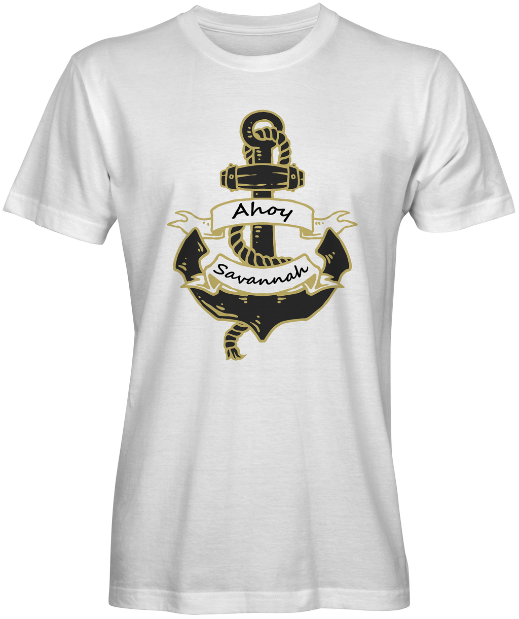 Ahoy Savannah Georgia Souvenir T-shirts 