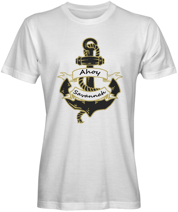 Ahoy Savannah Georgia Souvenir T-shirts 