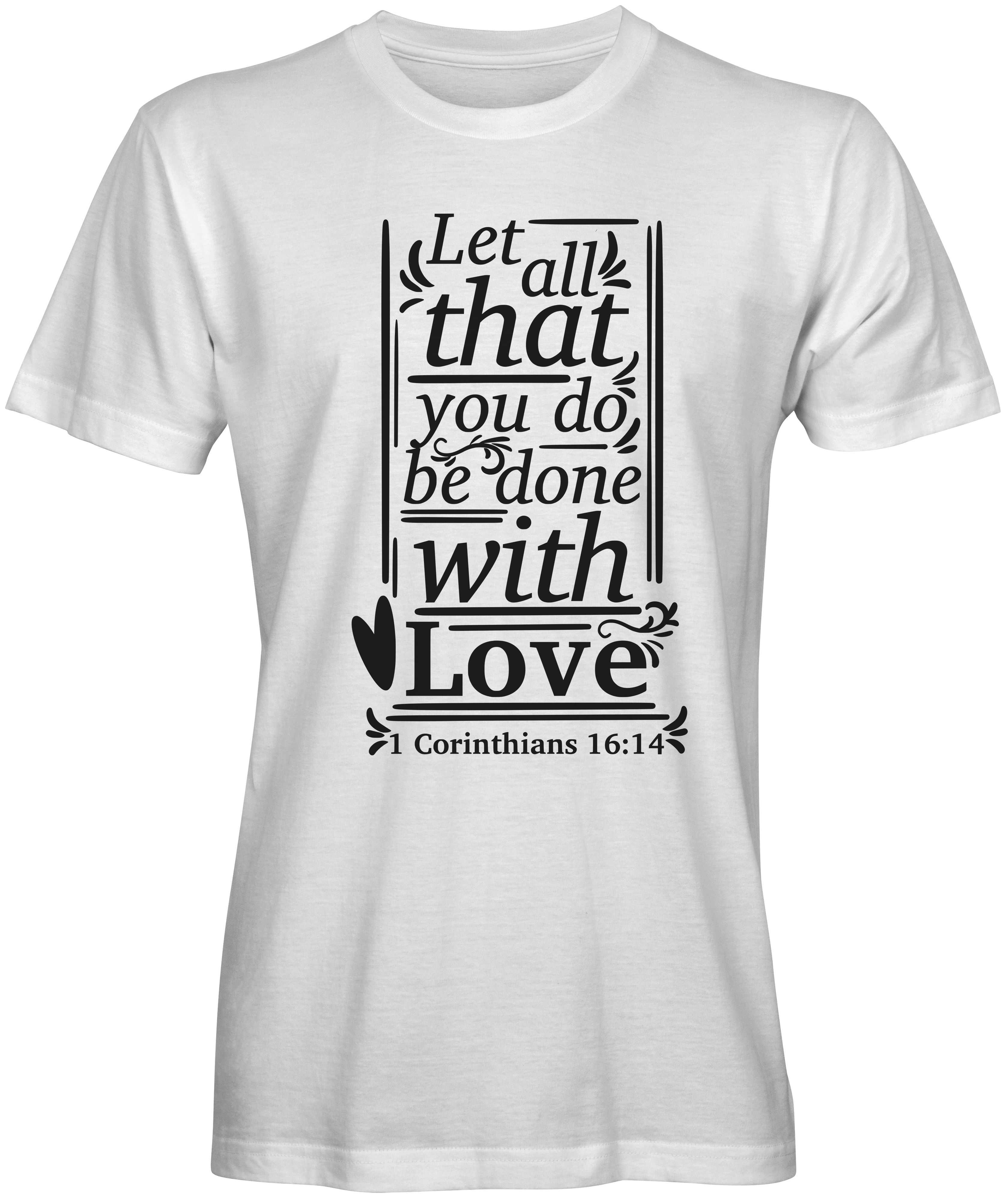 The Book of 1st Corinthians Bible Verse T-shirts