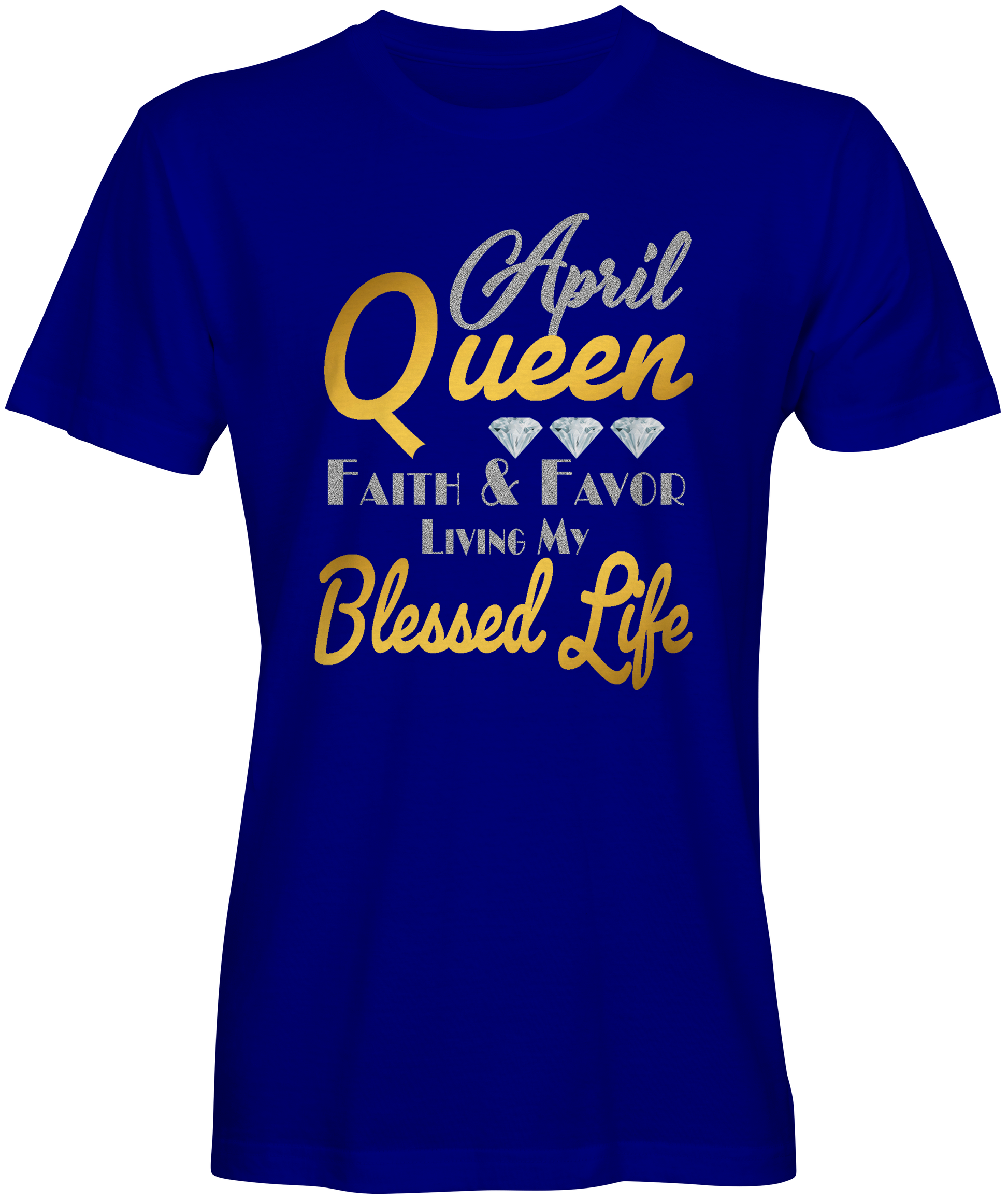 April Queen Ladies T-shirts for Sale