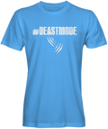 Baby Blue Hashtag Beast Mode T-shirt