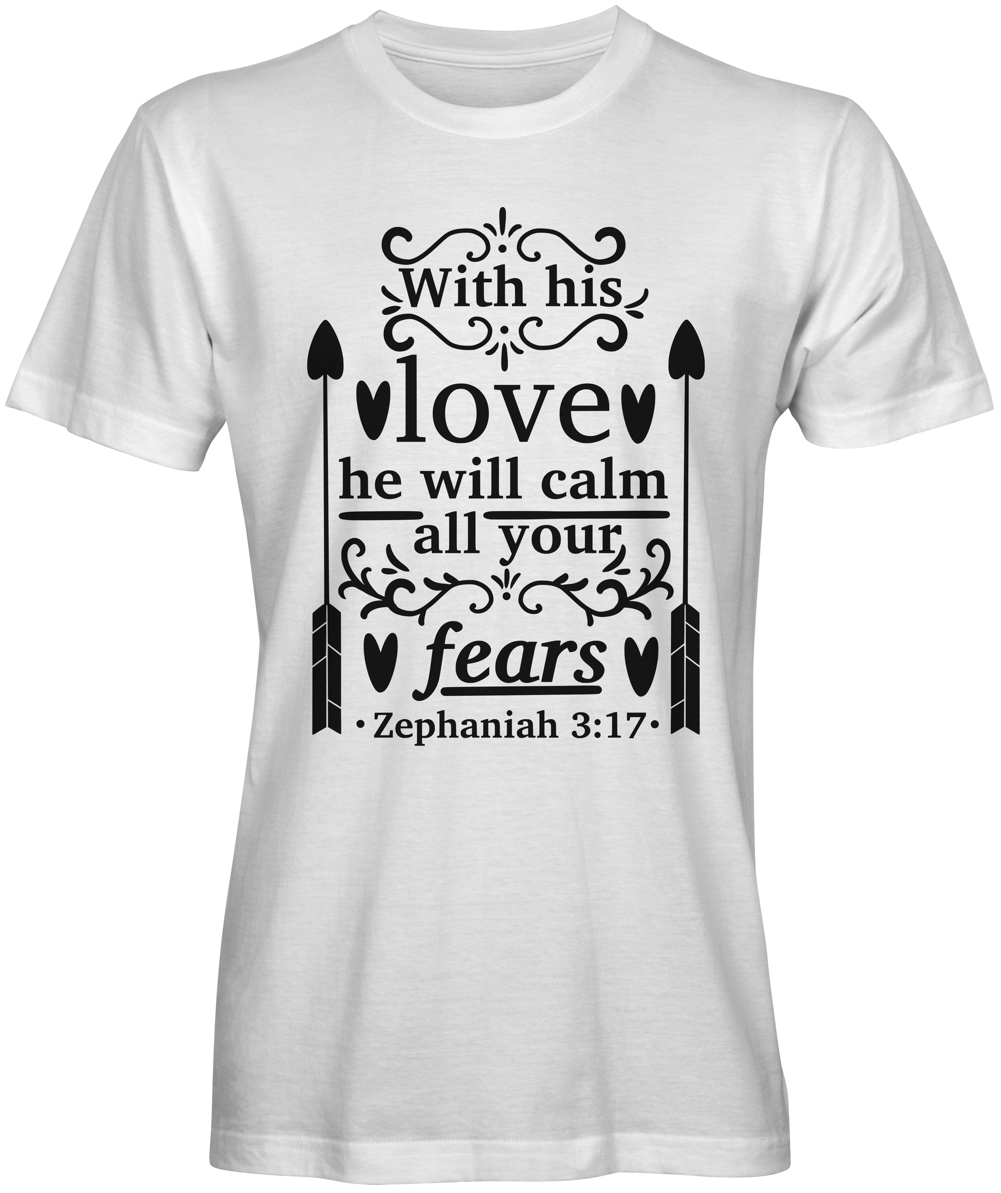 The Book of Zephaniah Bible Verse T-shirts