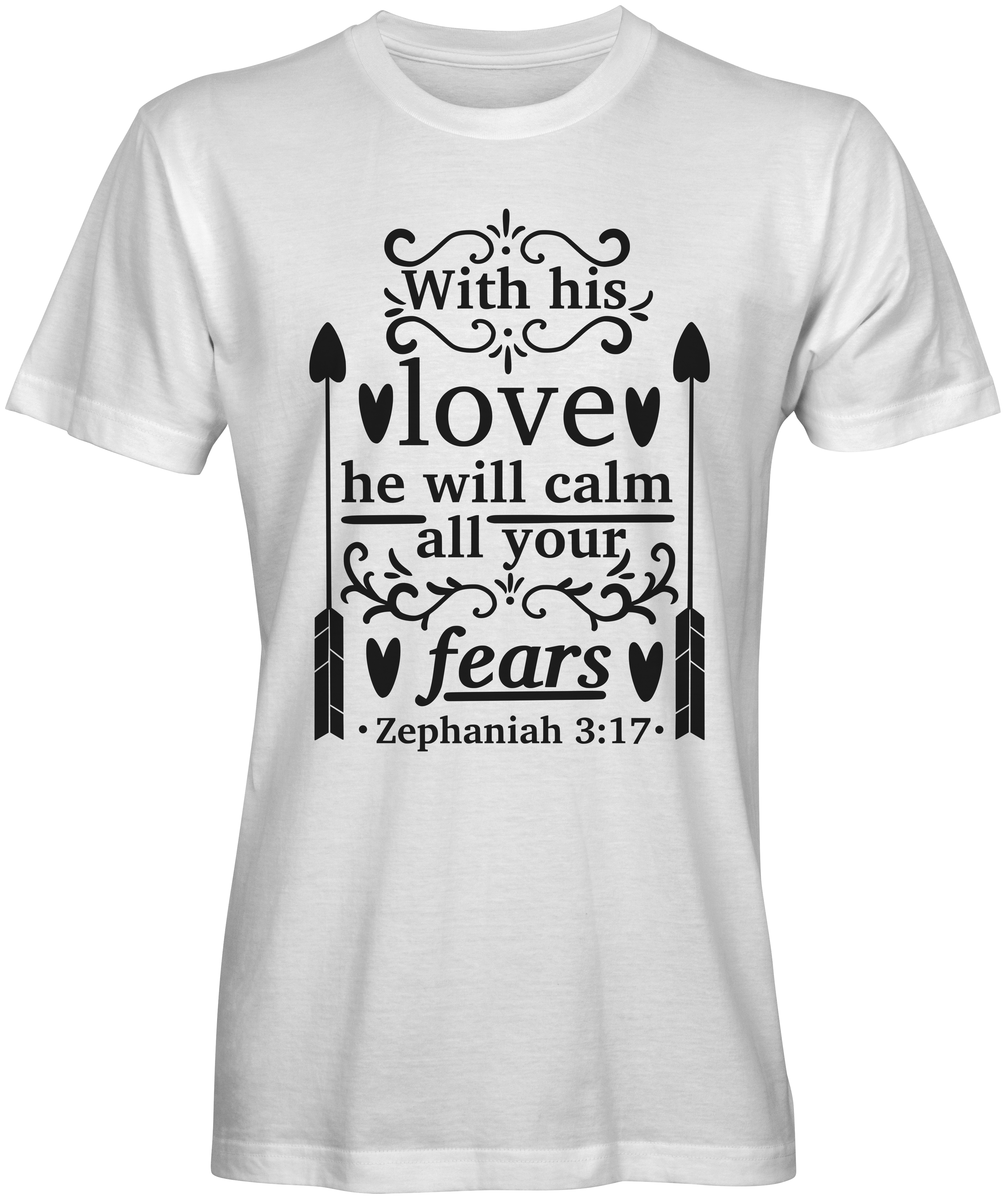 The Book of Zephaniah Bible Verse T-shirts