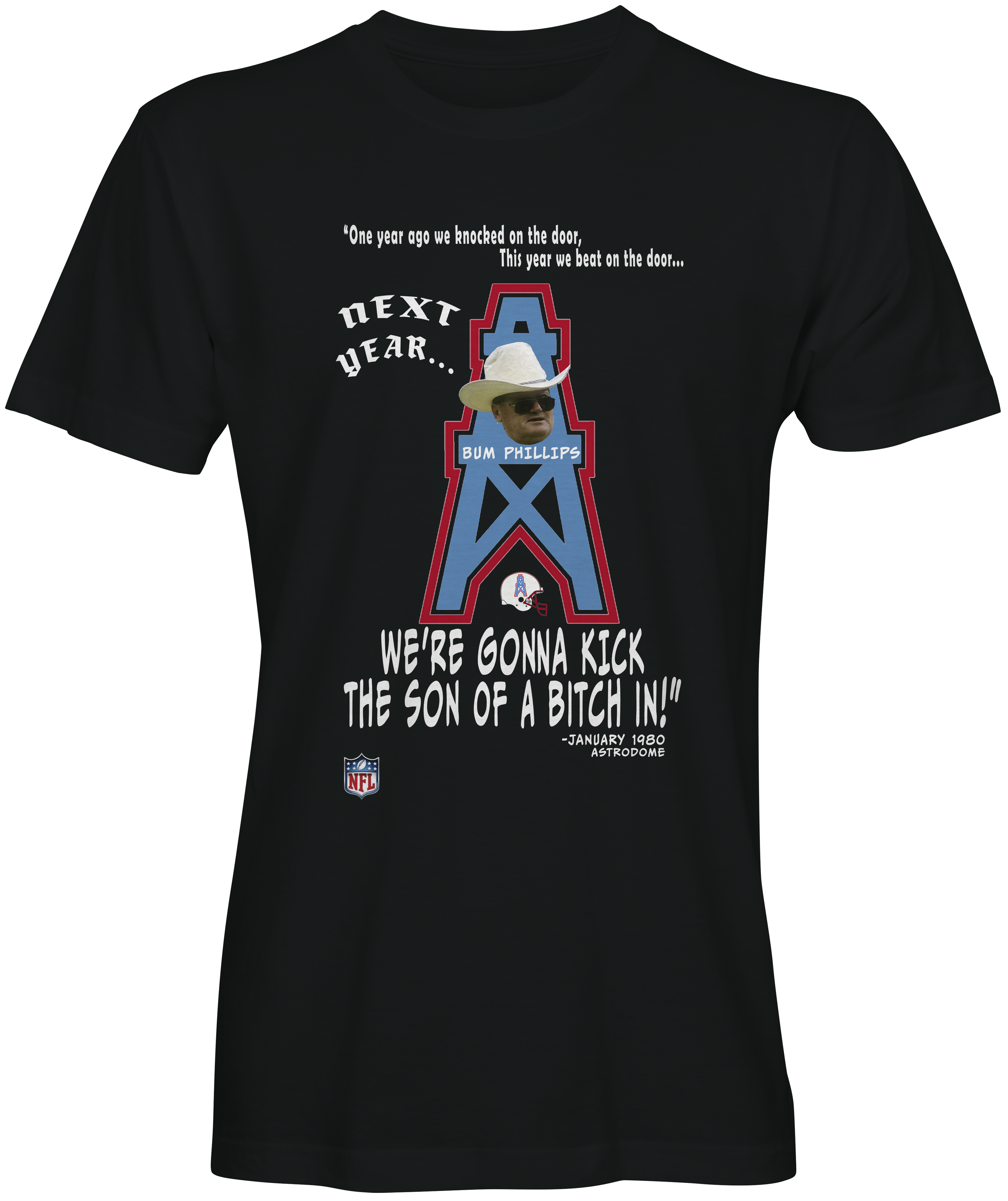 Bum Phillips Quote T-shirt