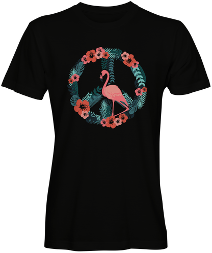 Flamingo Peace Tshirt