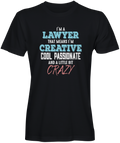 Crewative Cool and Passionate Lawyer T-shirt