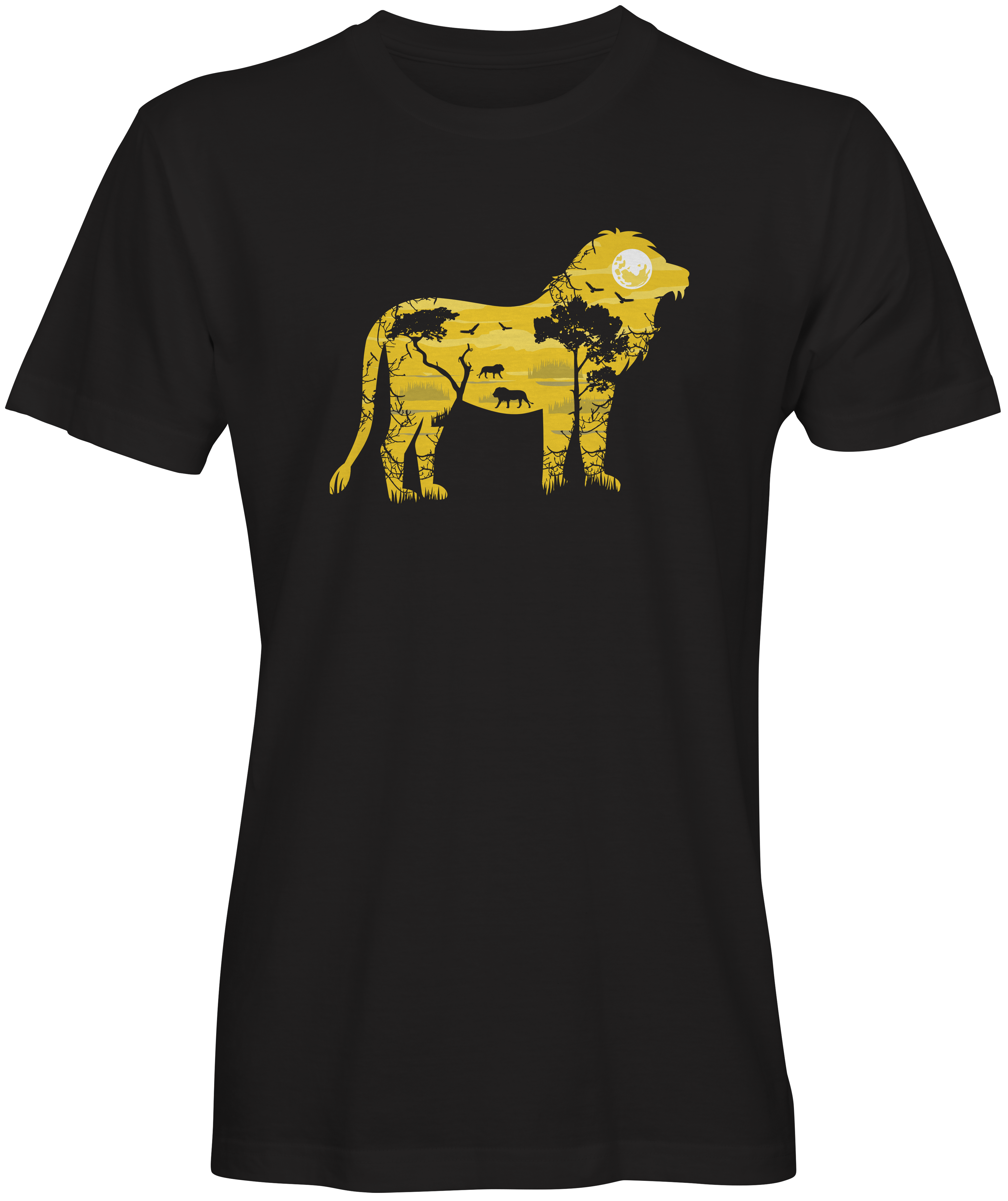 Lion Safari Design T-shirts