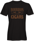 Bourbon and Cigars Inspired T-shirt black