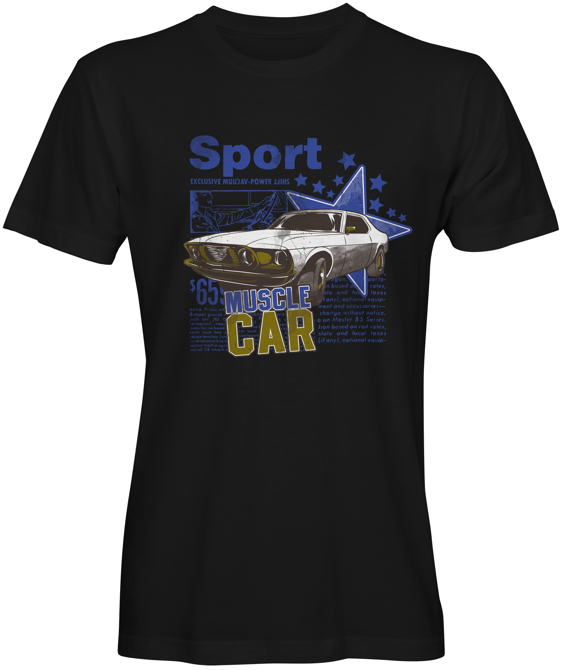 Muscle Car Graphic Tee 