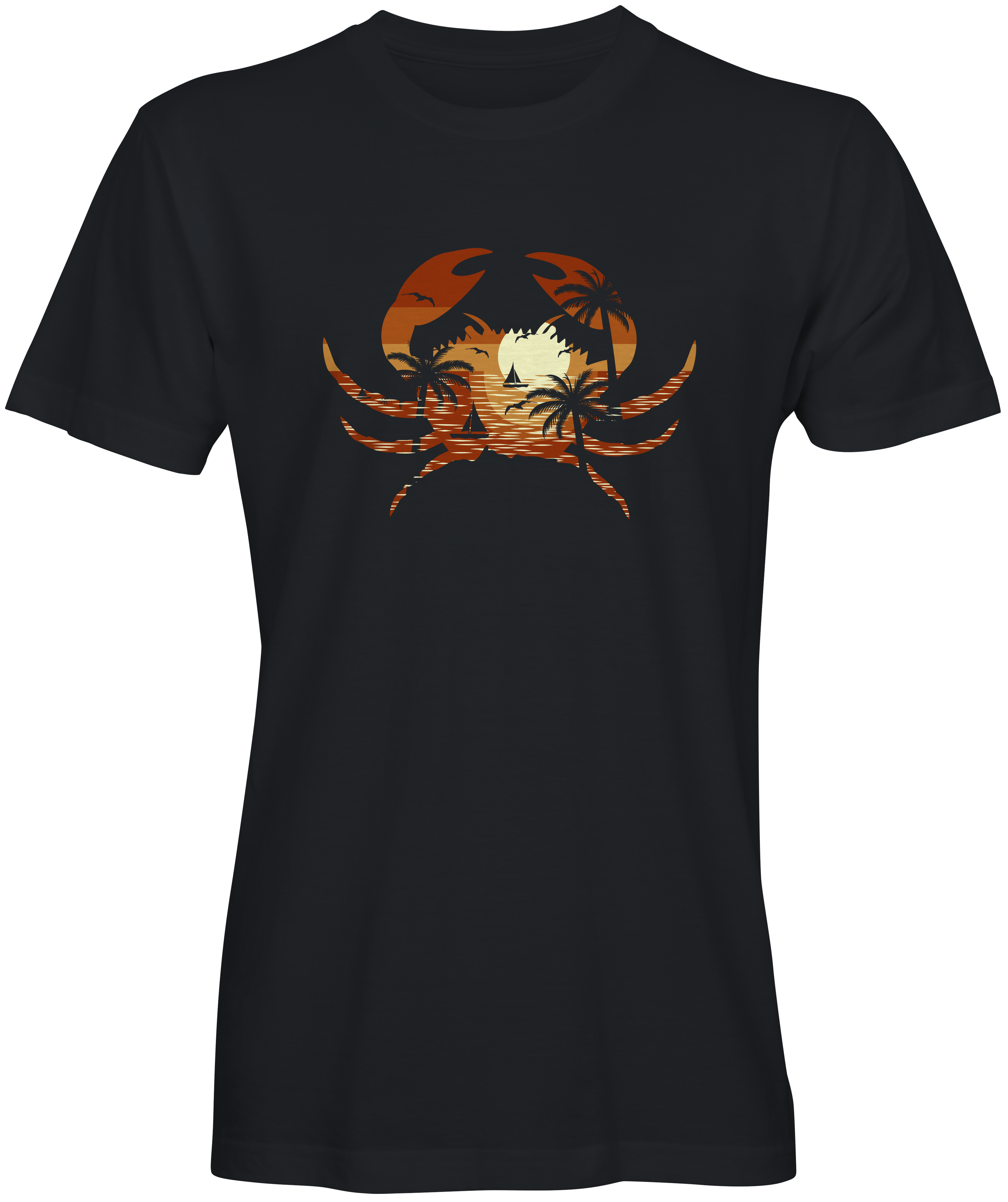 Black Beach Crab T-shirt
