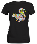 Flowery Squirrel Woman'sT-shirt