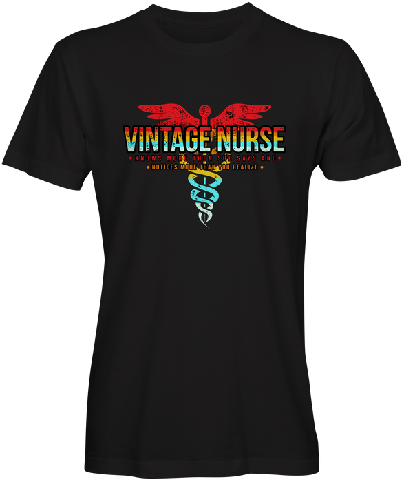 Vintage Nurse Graphic Tee