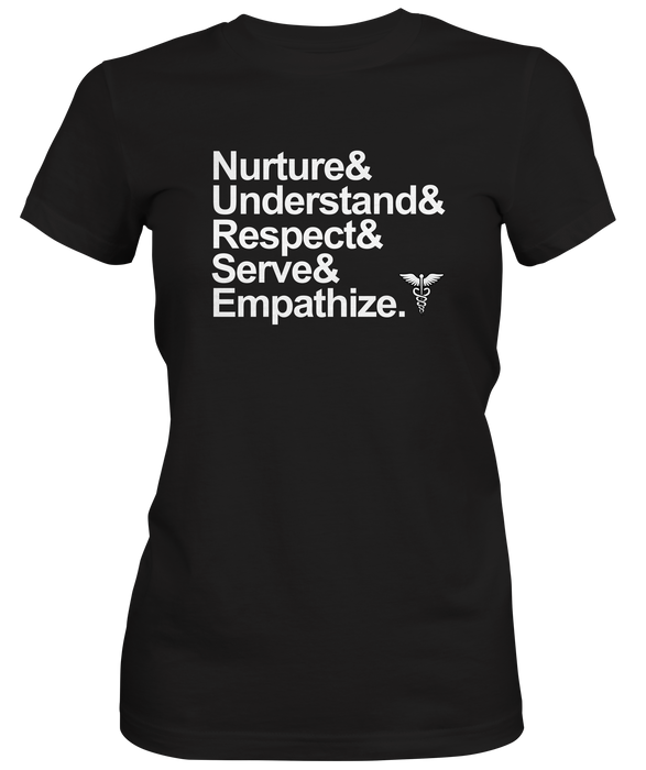 Nurse Words Ladies Slogan Tee