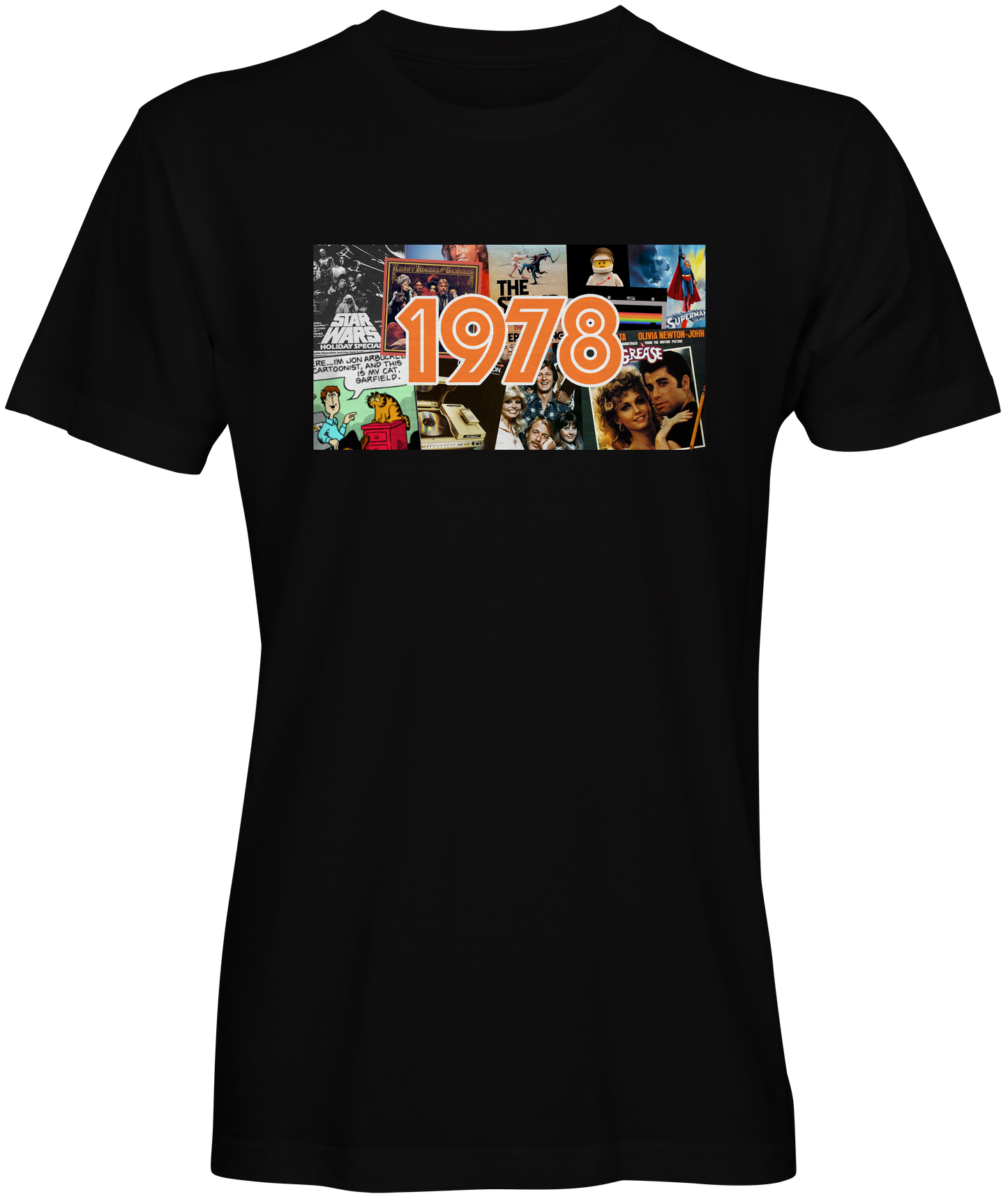 Remembering the year 1978 Black T-shirt