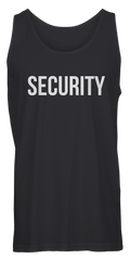Black Security Tank Top
