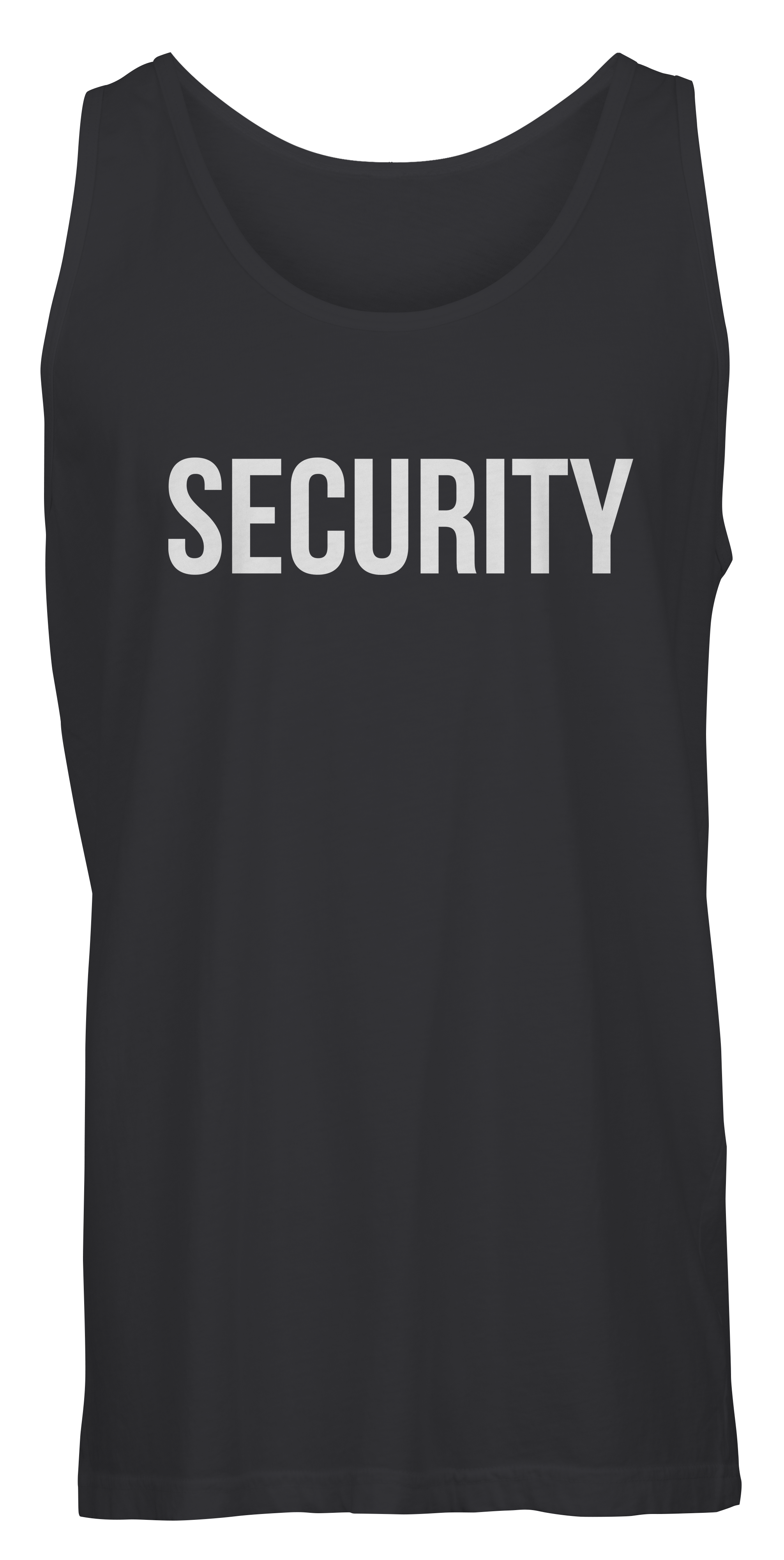 Black Security Tank Top