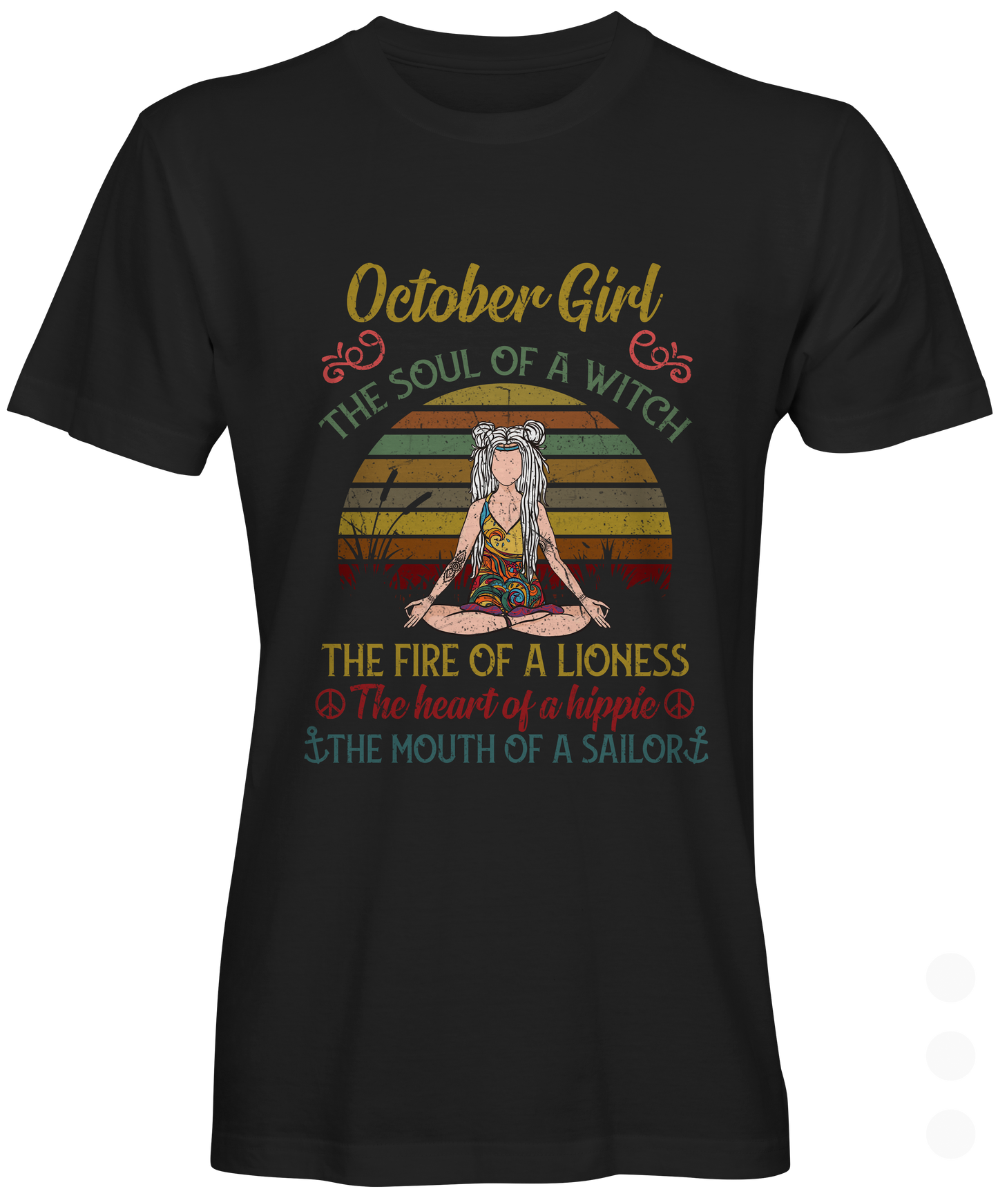 October Girl Hippie T-shirt
