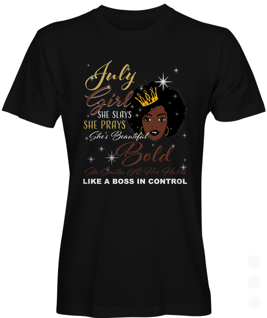 July Girl Graphic T-shirt