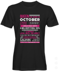 Black October Queen T-shirt 