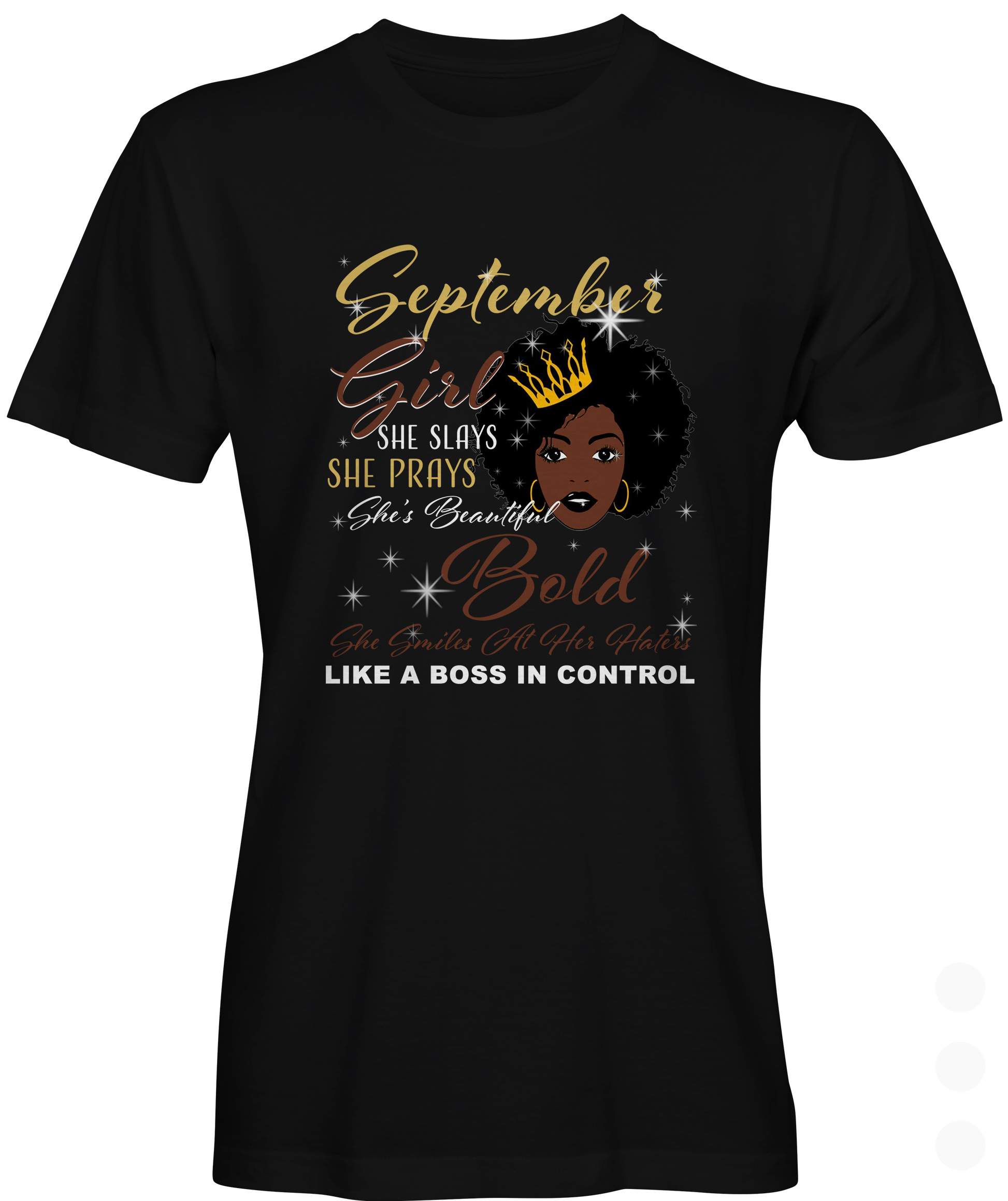 September Girl Birthday T-shirt