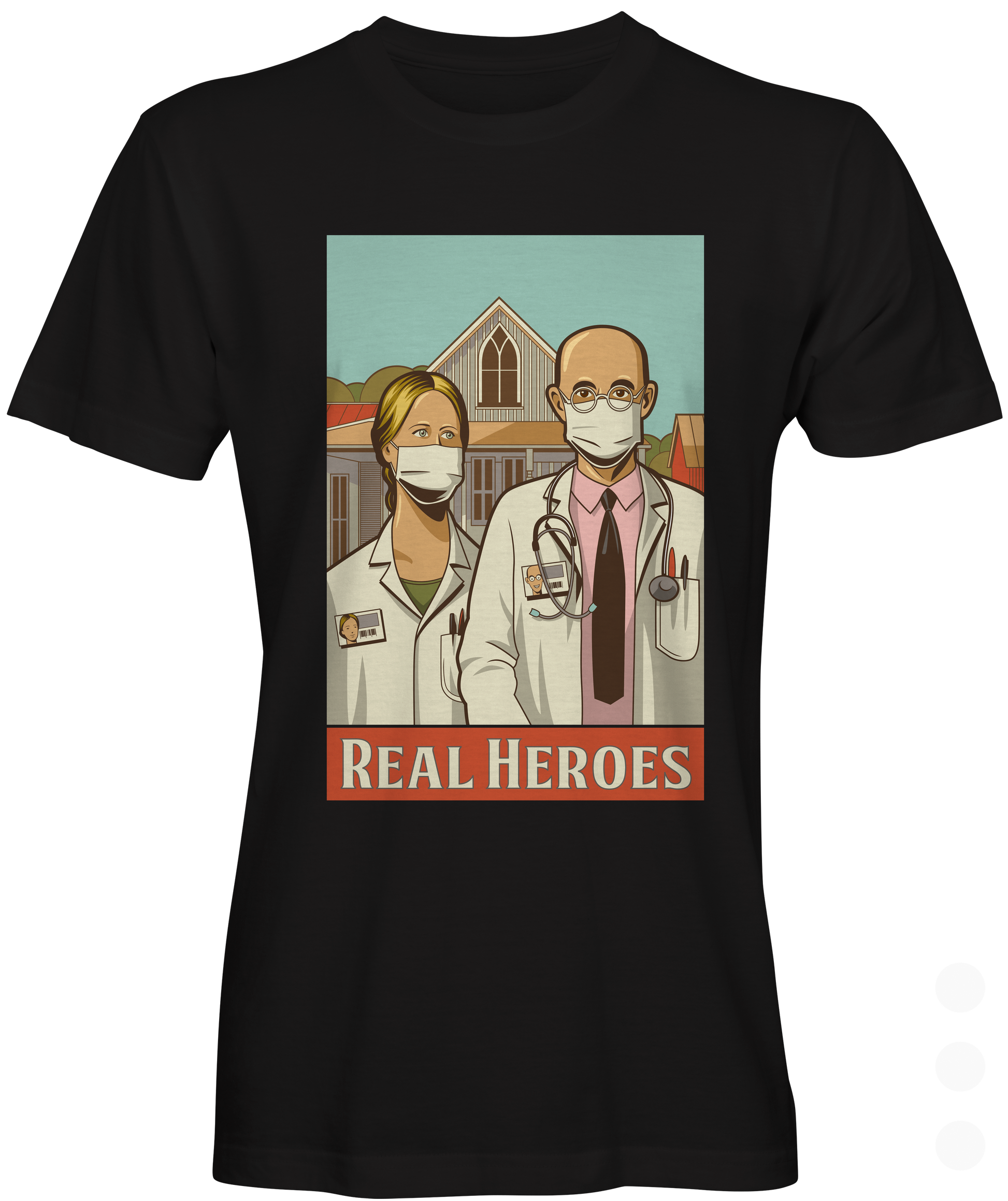 Real Heros Graphic tee