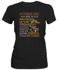 Black October Girl Ladies T-shirt