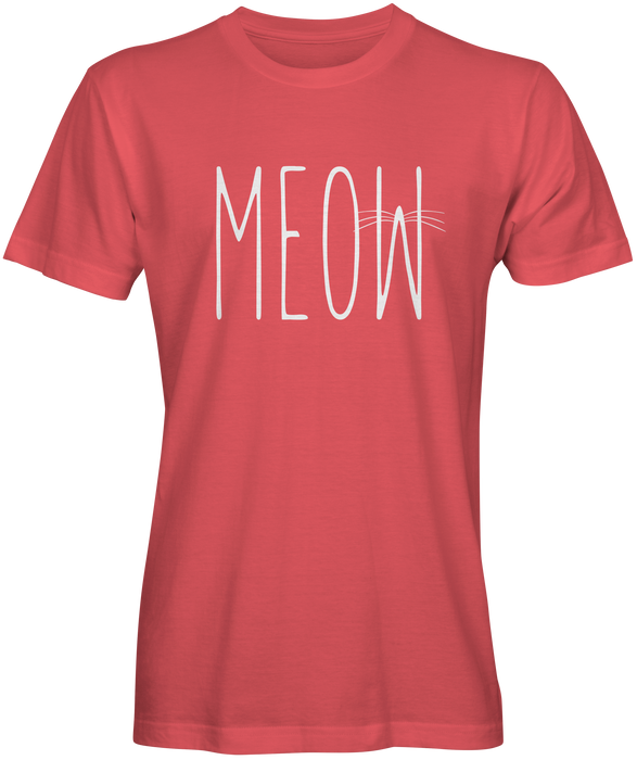 Meow Cat Lovers T-shirts