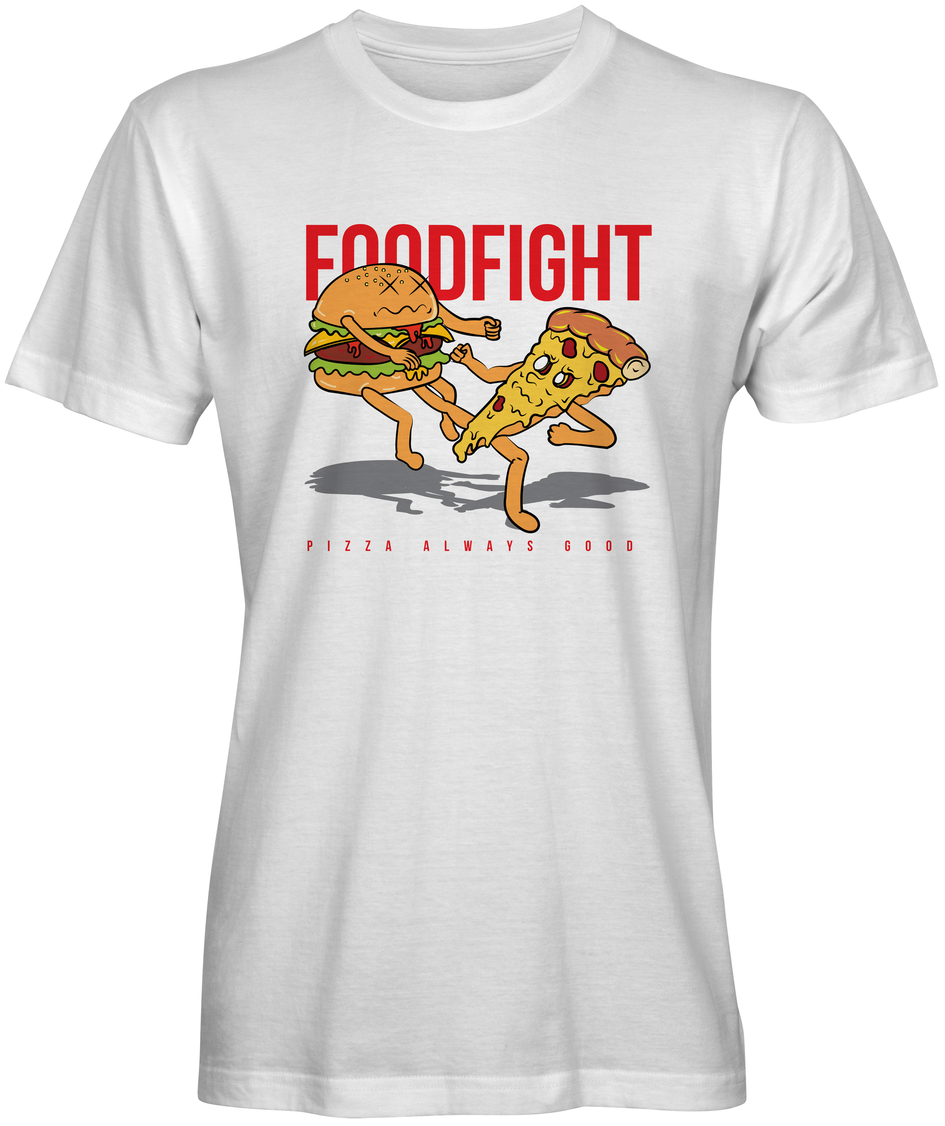 Food Fight T-shirt for Sale
