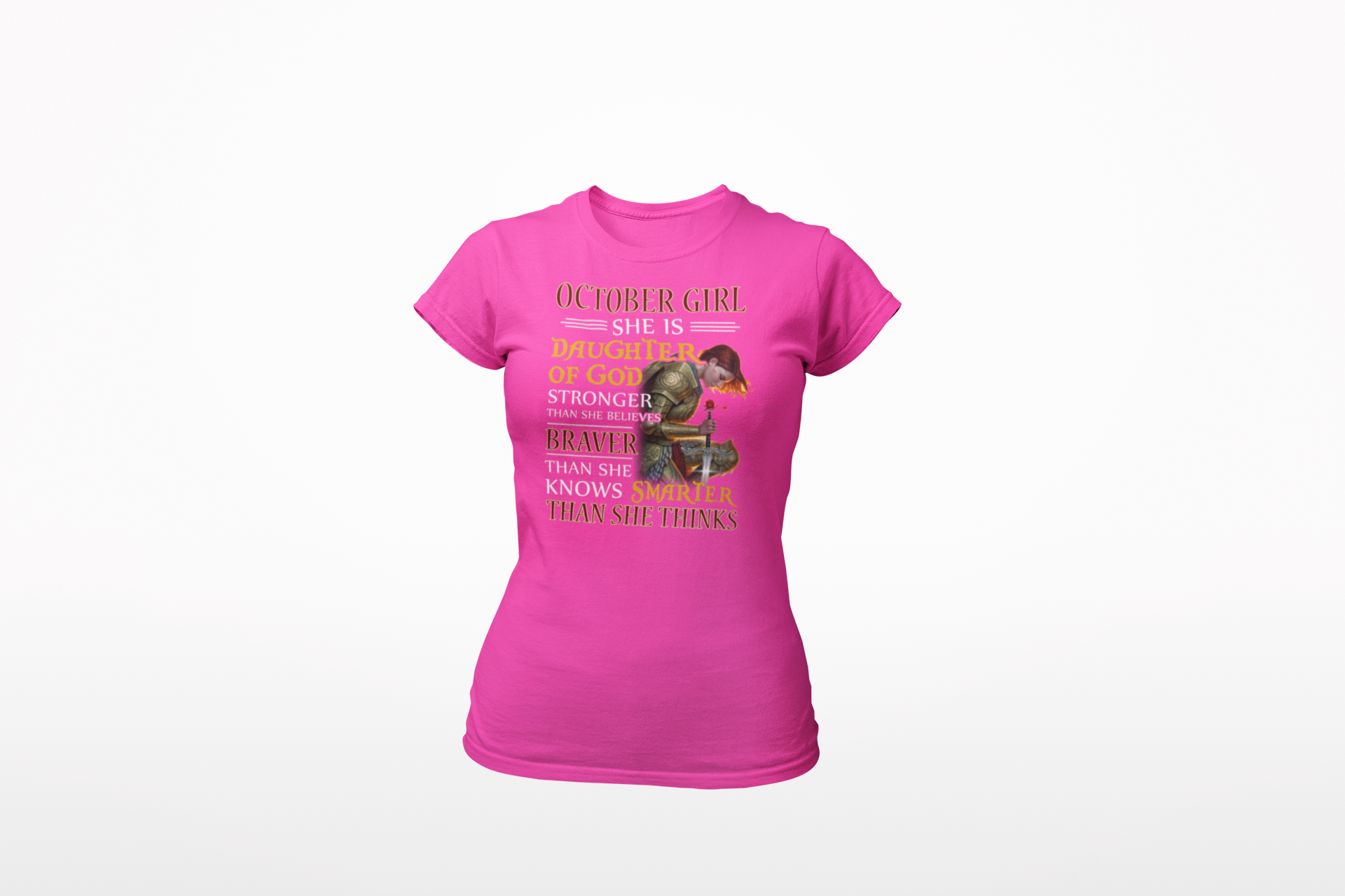 Pink October Girl Graphic Tee
