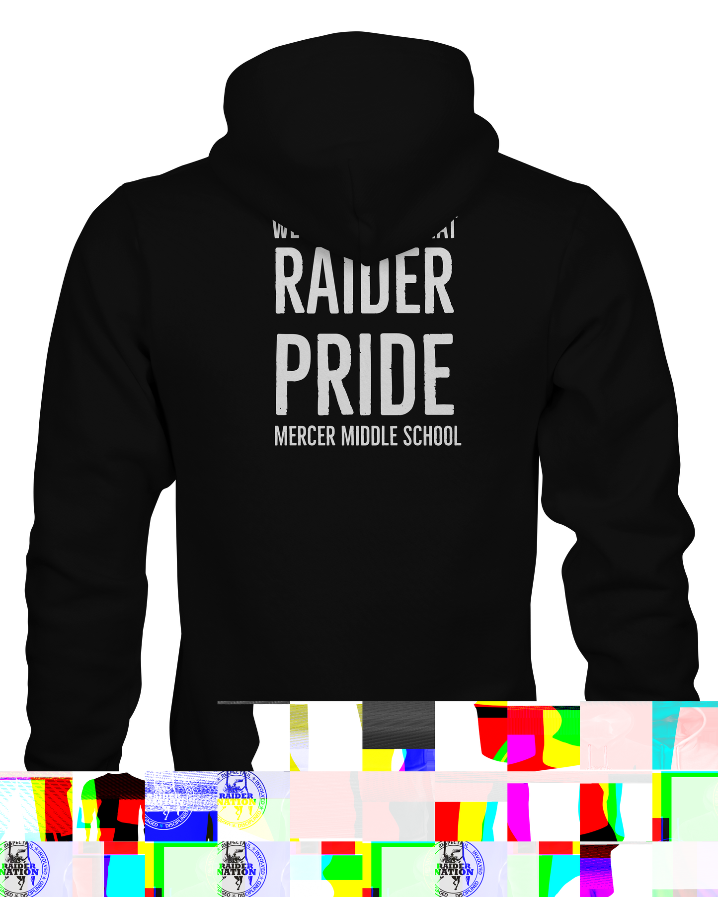 School Spirit Wear Raider Nation - Mercer Middle School