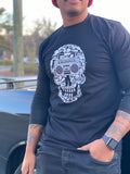 Boom Box Skull Design T-shirt
