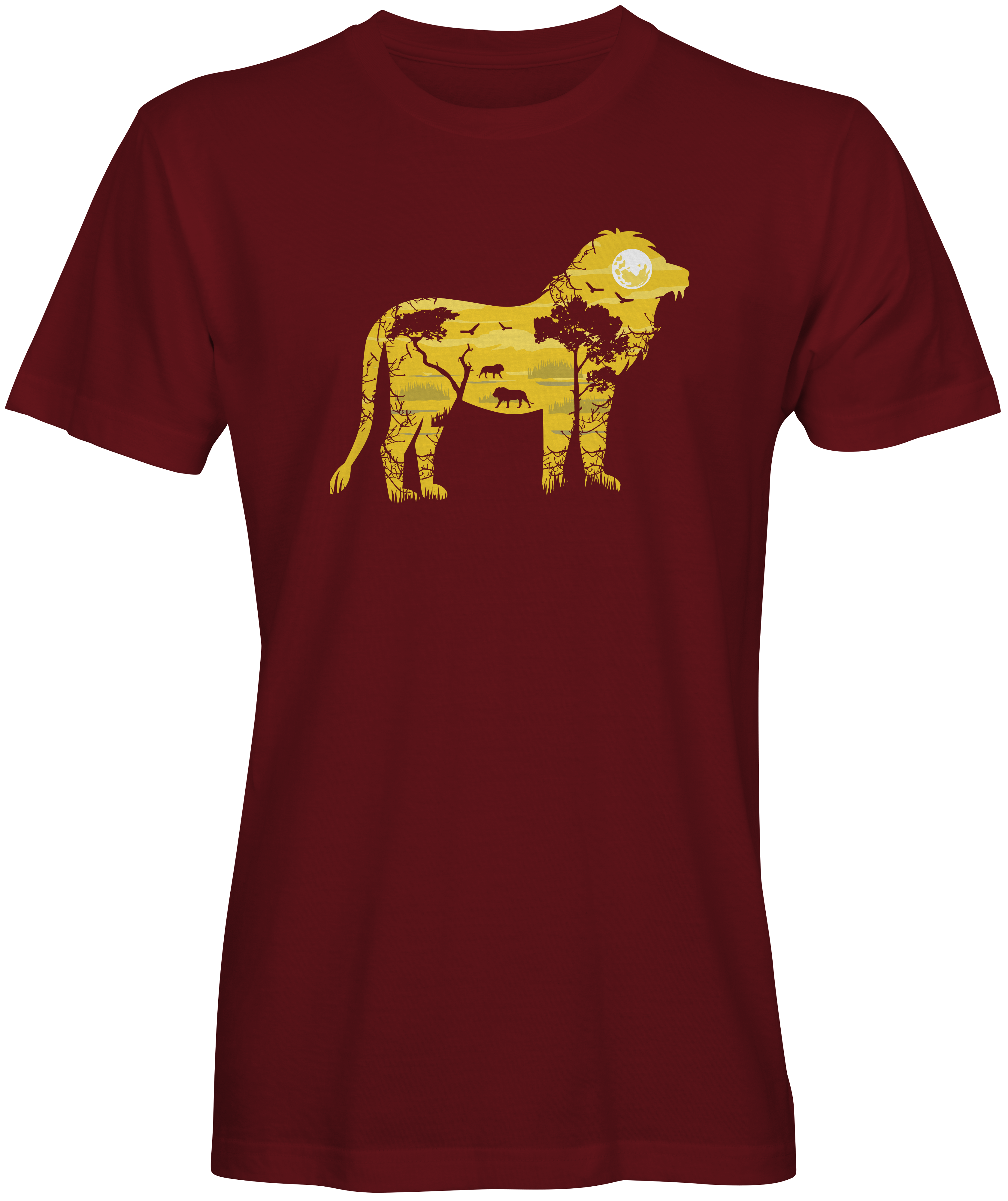 Lion Safari Design T-shirts