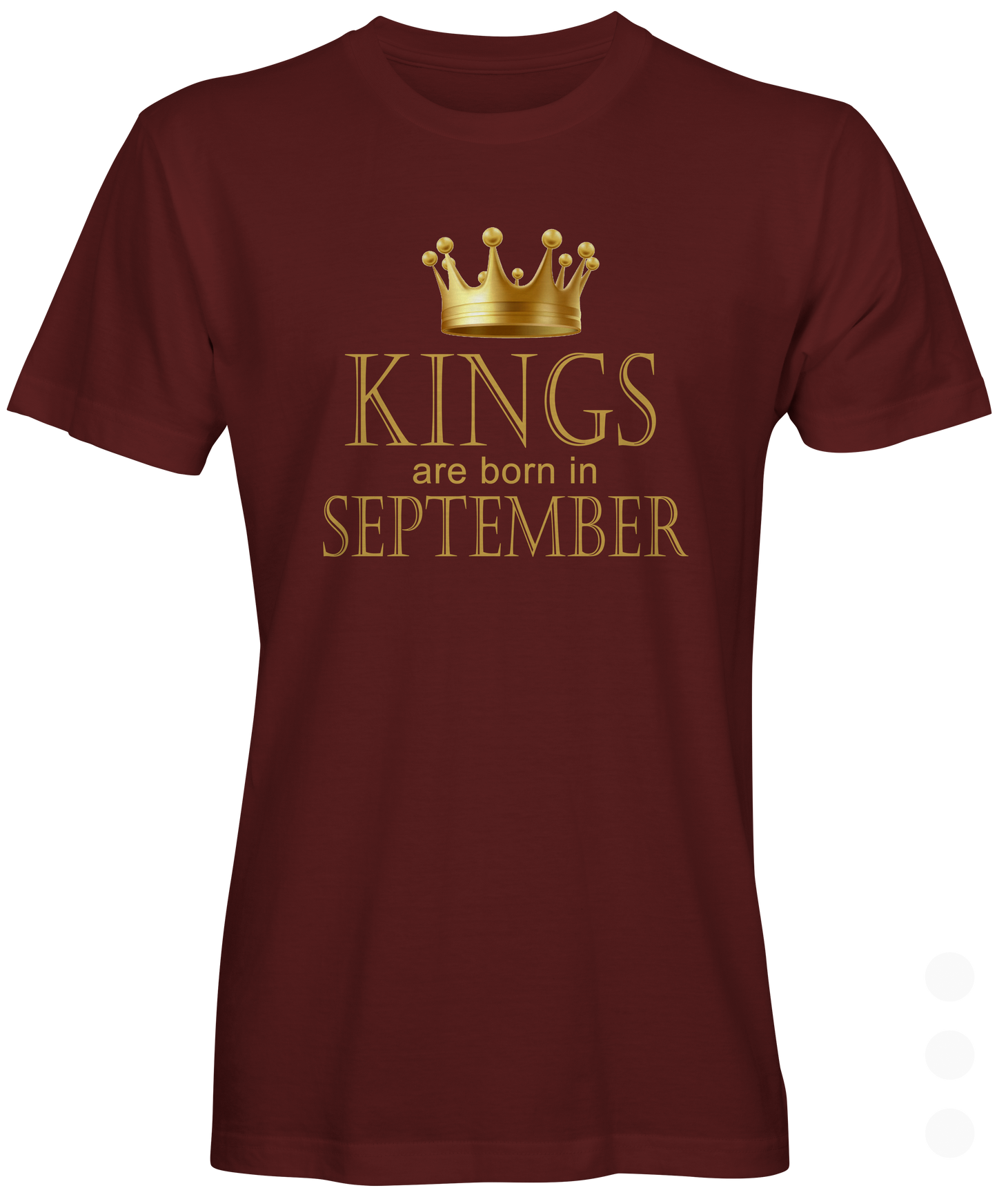 Kings Are Born In September Graphic Tee