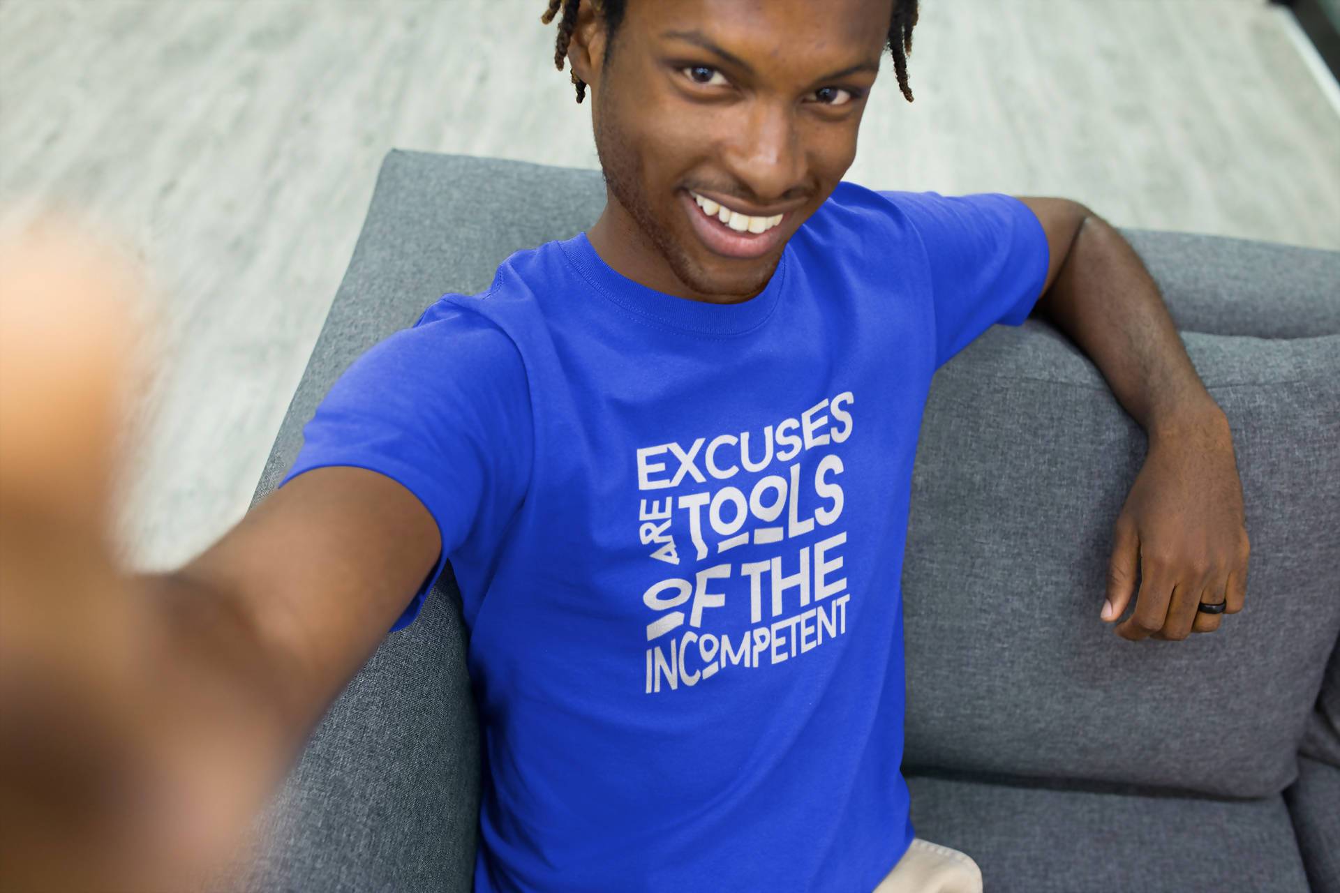 Men's Excuses Crew Neck T-shirt - FulFill4me - LoL Apparel Co.
