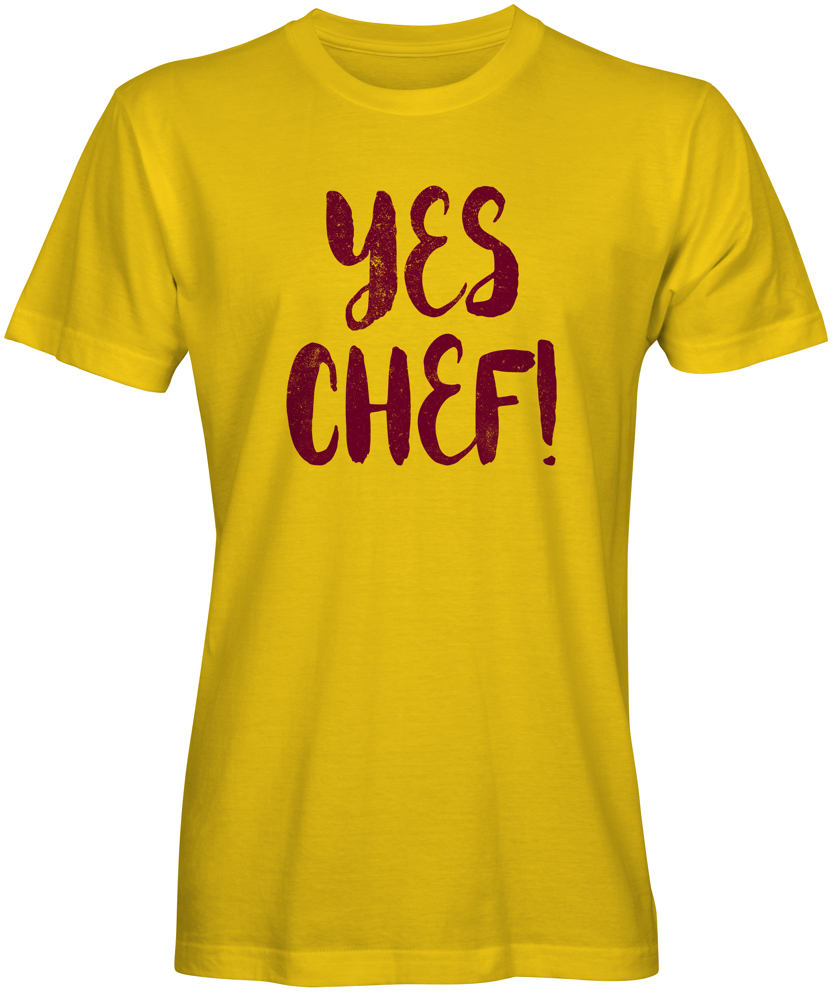 Yes Chef Yellow T-shirt