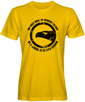 Habits Of An Eagle Inspired Yellow T-shirt