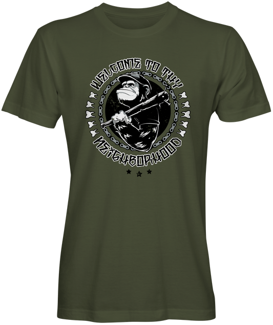 Welcome To Thy Neighborhood Graphic Tee