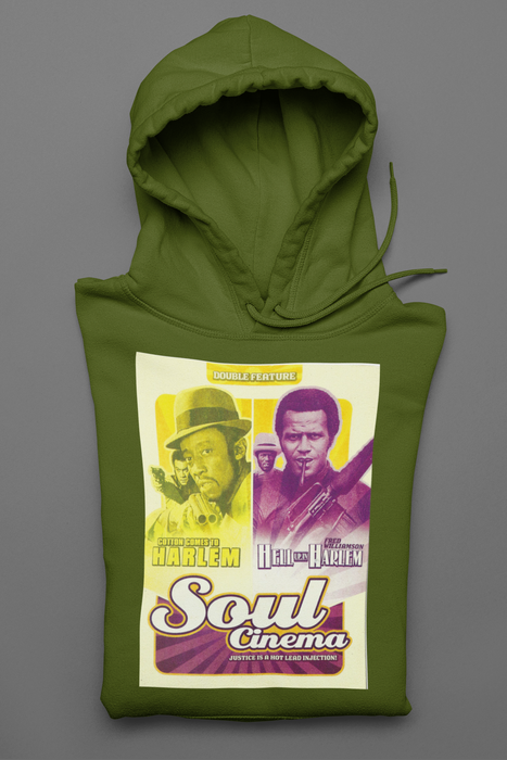 Cotton Comes to Harlem and Hell up in Harlem Soul Cinema Retro Hoodie