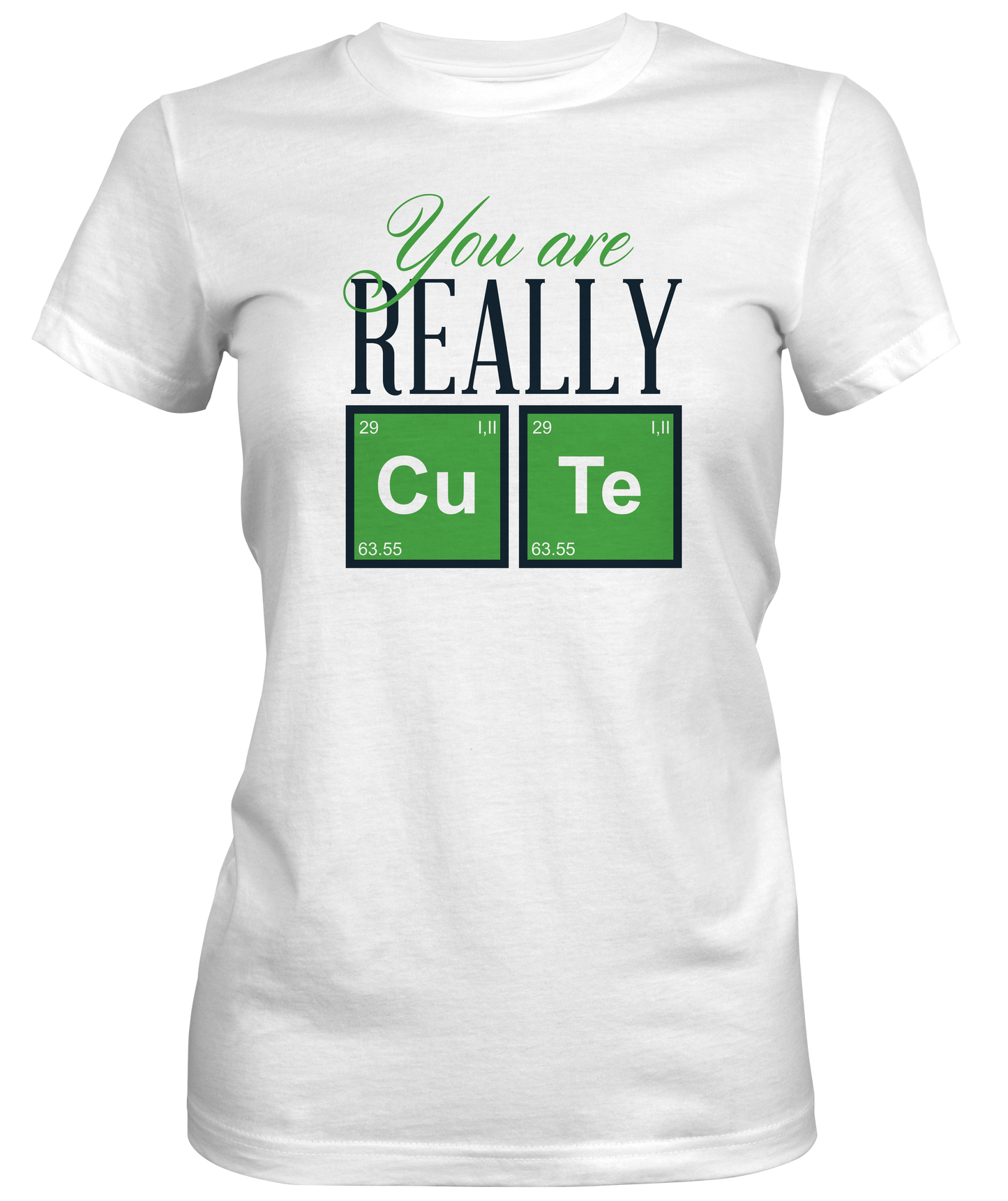 Periodical Chart Really Cute Ladies Graphic Tee