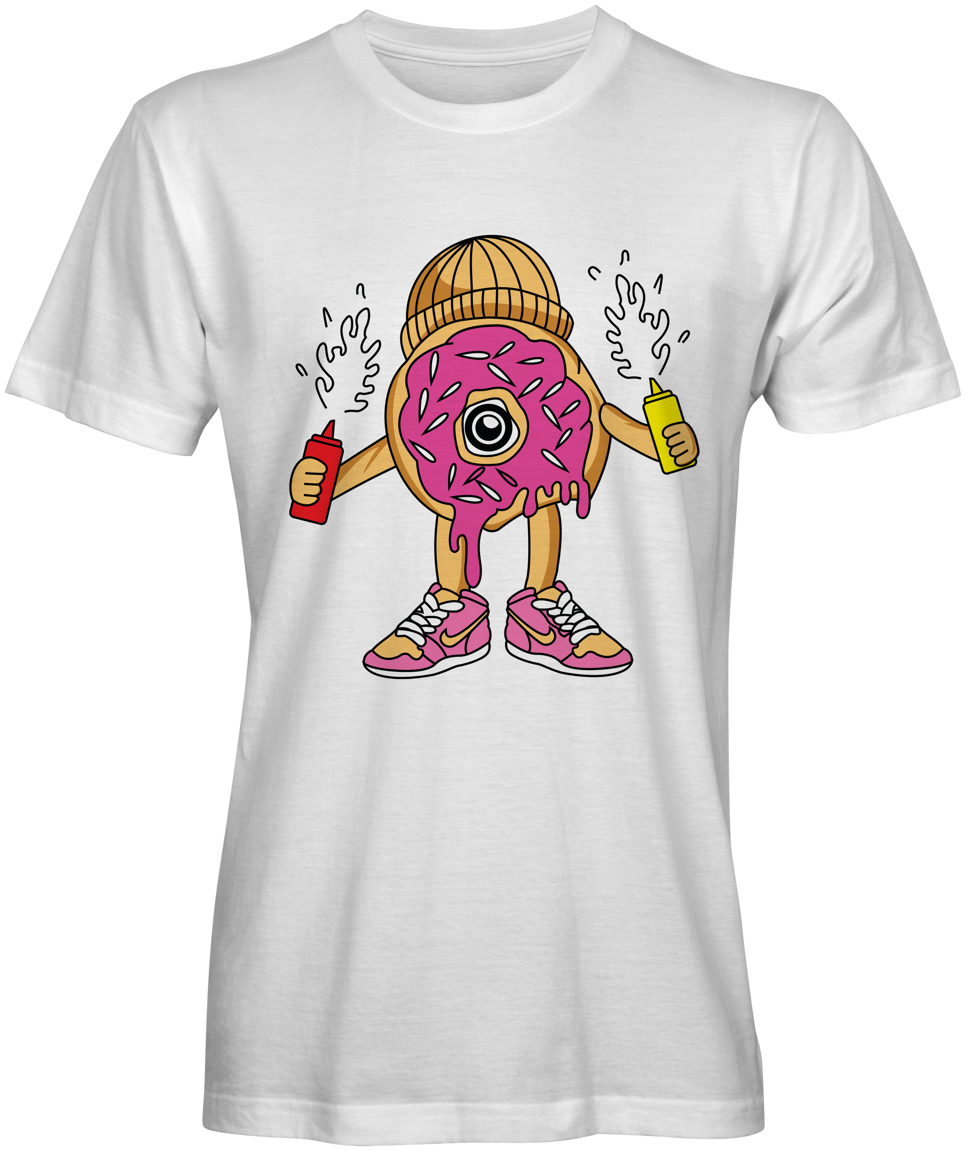 Pink Doughnut T-shirt for Sale