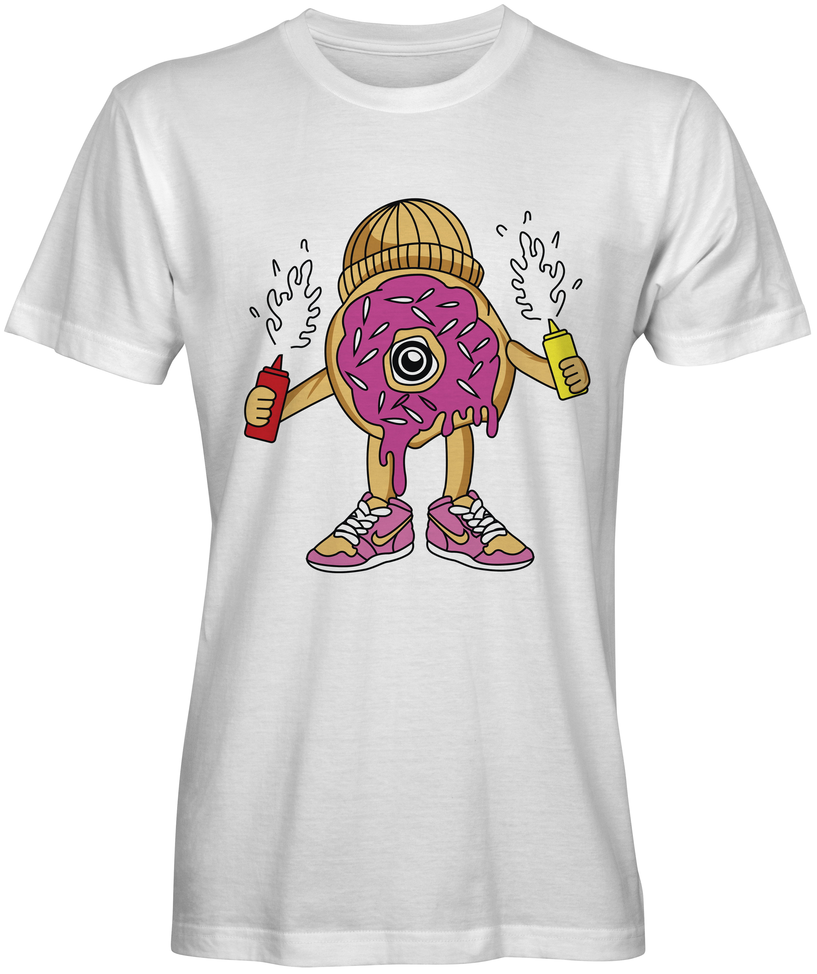 Pink Doughnut T-shirt for Sale