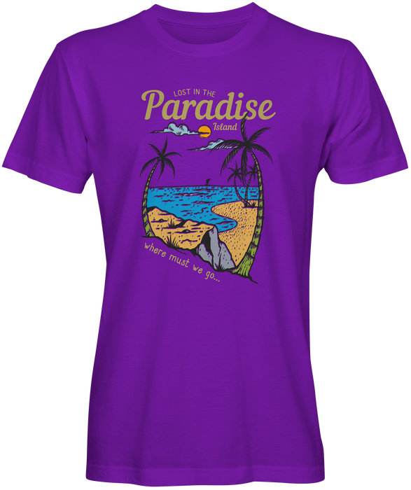 Purple Lost in Paradise Inspired T-shirts