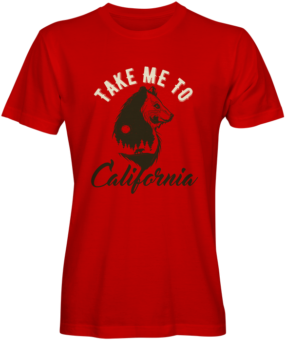 Take Me To California T-shirts