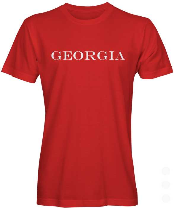 Red Georgia T-shirt
