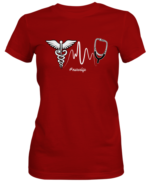 Nurse Life Ladies Graphic Tee