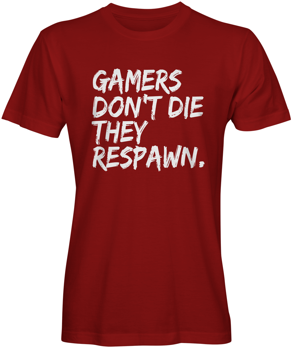 Gamers Respawn Unisex T-Shirts for Sale