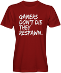 Dark RedGamers Respawn Unisex T-Shirt